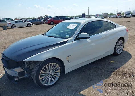 2014 BMW 428I z USA, uszkodzony, nr VIN WBA3N3C52EF712373